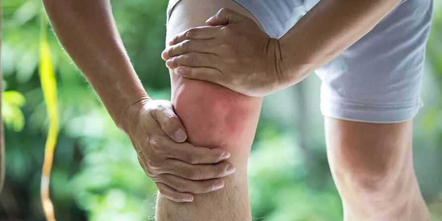 Starke Schmerzen bei körperlicher Betätigung aufgrund einer Arthrose des Kniegelenks