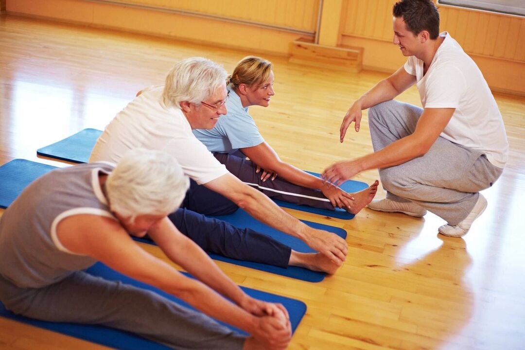 Therapeutische Übungen bei spinaler Osteochondrose